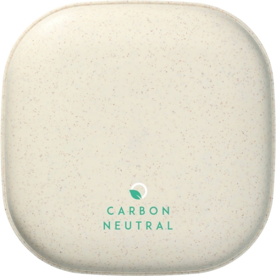 Wheat Straw Food Storage with Utensils - Beige