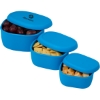 Zili Silicone Storage Containers, Set of 3 (7, 10, & 20 oz) - Process Blue