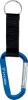Large Carabiner Key Ring - Blue