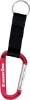 Large Carabiner Key Ring - Red