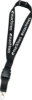 Hang In There Lanyard - Black
