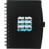 5.5'' x 7'' FSC® Mix Coordinator Spiral Notebook - Black