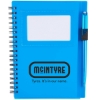 5.5'' x 7'' FSC® Mix Star Spiral Notebook with Pen - Translucent Blue
