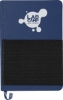 5'' x 7'' FSC® Mix Elastic Phone Pocket Notebook - Blue