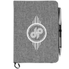 5'' x 7'' FSC® Mix Heathered Bound Notebook - Gray
