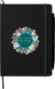 5'' x 7'' FSC® Mix Prime Notebook With Pen - Black