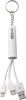 Route Light Up Logo 3-in-1 Cable - White