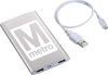 Sleek Aluminum 4000 mAh Power Bank - Silver
