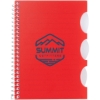 4'' x 6'' FSC® Recycled Multitask Notebook - Red