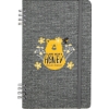 5'' x 7'' Vila Recycled Spiral Notebook - Graphite