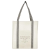 Pluto Recycled Non-Woven Small Grocery Tote - Gray