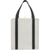 Neptune Recycled Non-Woven Grocery Tote - Black