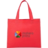 Mini Non Woven Heat Sealed Tote - Red