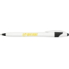 Cougar Gel Stylus Pen - White w Black Trim