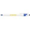 Cougar Gel Stylus Pen - White w Blue Trim