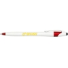 Cougar Gel Stylus Pen - White w_Red Trim