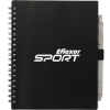 5.5'' x 7'' FSC® Recycled Spiral Notebook w/ rPET Pen - Black