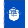 8.5'' x 11 FSC® Mix Remark 1-subject Notebook - Blue