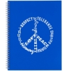 8.5'' x 11'' FSC® Mix Remark 5-subject Notebook - Blue
