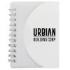 3.4'' x 4.5'' FSC® Recycled Post Spiral Notebook - White