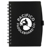 5.5'' x 7'' FSC® Recycled Coordinator Spiral Notebook - Black