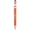 Simple Fidget Recycled Stylus Gel Pen - Orange