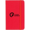 3.5'' x 5.5'' Recycled Pocket Bound Journal - Red