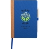 5.5'' x 8.5'' Recycled PET and Cork Bound Journal - Blue