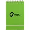 3'' x 5'' Recycled Stand Up Pocket Jotter - Lime