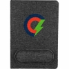 5.5'' x 8.5'' FSC® Recycled PET Office Bound Notebook - Black