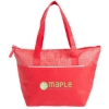 Mist Recycled 9-Can Non-Woven Tote Cooler - Red