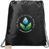 Oriole rPET Drawstring Bag - Black