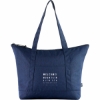 Vila Recycled Boat Tote - Navy