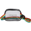 Clear Crossbody Sport Pack - Rainbow