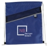 Combo Recycled Drawstring Bag - Royal