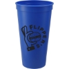 Solid 24oz Recycled Stadium Cup - Blue