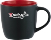 Riviera Electric 11oz Ceramic Mug - Black w_Red Lining