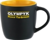 Riviera Electric 11oz Ceramic Mug - Black w_Yellow Lining