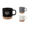 Santos Artisanal 12oz Ceramic Coffee Mug - Black