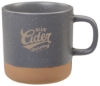 Santos Artisanal 12oz Ceramic Coffee Mug - Gray