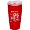 Lakeside Double Wall Tumbler 16 oz - Red