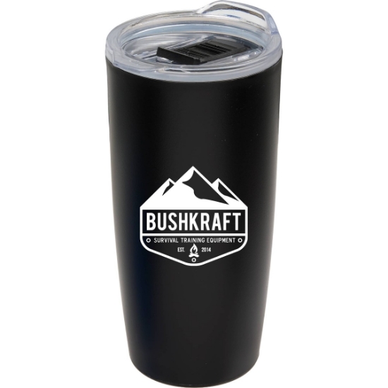 Coastal Double Wall Tumbler 22 oz - Black