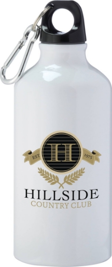 Li'l Shorty 17oz Aluminum Sports Bottle - Recycled White