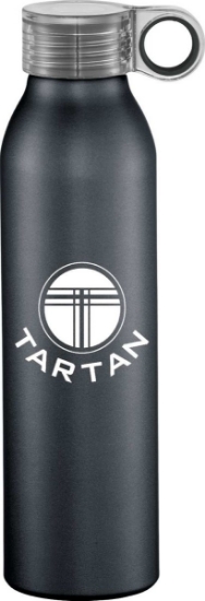 Grom 22oz Aluminum Sports Bottle - Charcoal