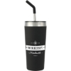 Faye 20oz Vacuum Tumbler w/ SS Straw - Black