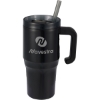 Thor 20 oz Eco-Friendly Straw Tumbler - Black