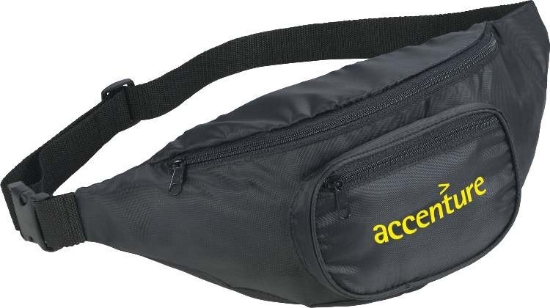 Hipster Deluxe Fanny Pack - Black