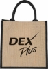 Medium Jute Gift Tote - Black