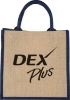 Medium Jute Gift Tote - Navy