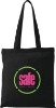 Carolina 4oz Cotton Canvas Tote - Black